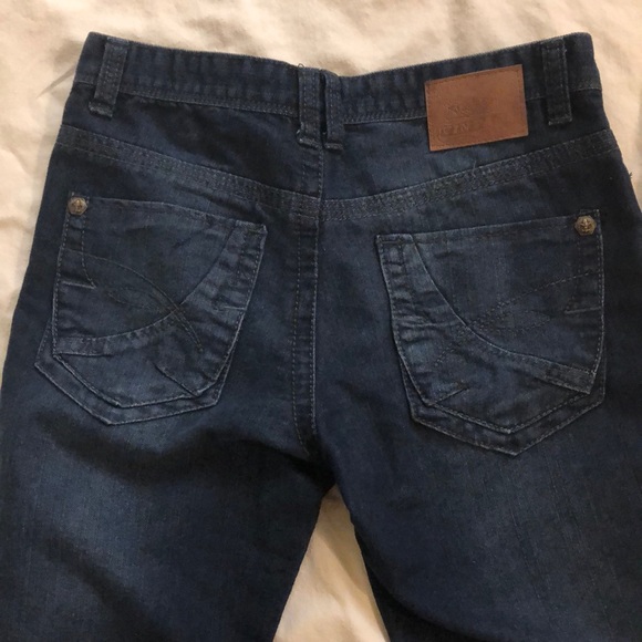 Vintage Brass Blue Denim Jeans Men’s 30 x 30 - Picture 6 of 7